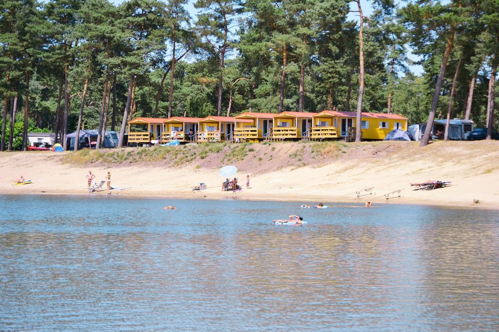ホテル Camping Blauwe Meer Nv ロンメル エクステリア 写真